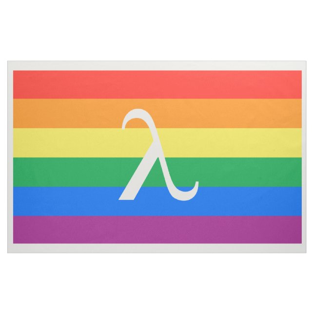 Tissu Militantisme gay fier (Yard)