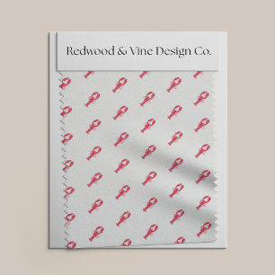 Tissu Mini Rouge Pâte de homard