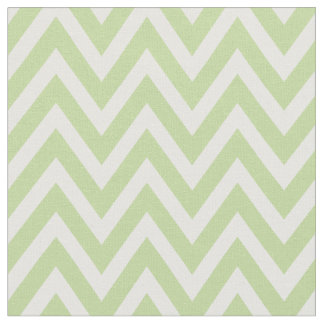 Tissu Mint Vert moderne Chevron Grandes