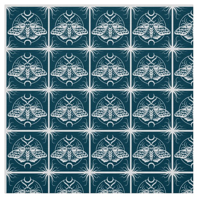 Tissu Mite de la tête de mort (Échantillon)