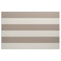 Mocha Brown et beige Large rayures Grande échelle