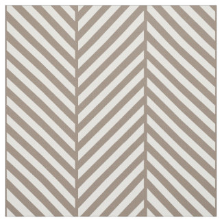 Tissu Mocha Brown Herringbone Grande échelle
