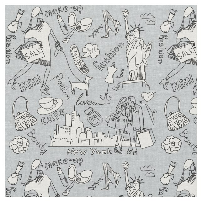 Tissu Mode de New York (Fermer)