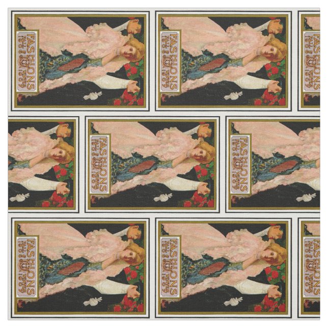 Tissu Mode Edwardien (Échantillon)