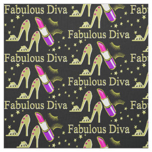 TISSU MODE OR GORGEUSE DIVA