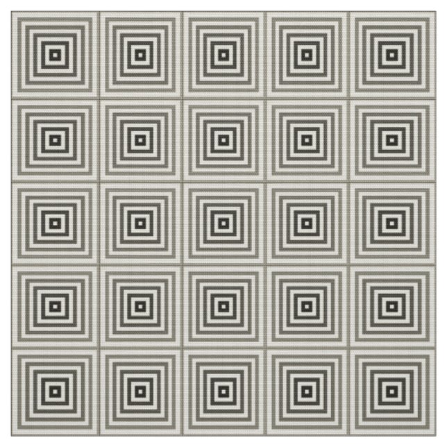 Tissu Modèle de boîte géométrique dans le maïs doux (Échantillon)