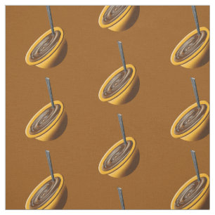 Tissu Modèle de boudin au chocolat