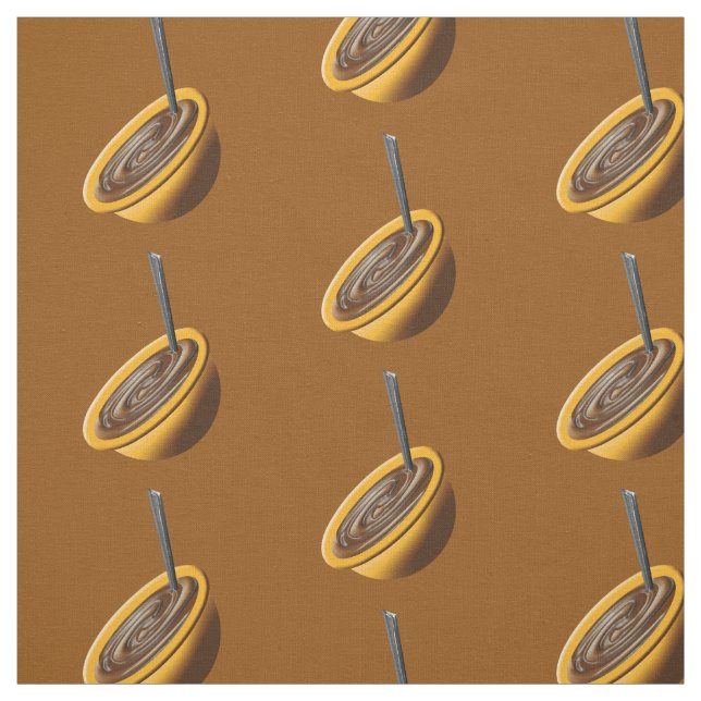 Tissu Modèle de boudin au chocolat (Échantillon)