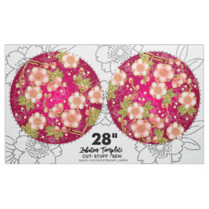 Tissu Modèle de coussin japonais à faire soi-même à coup