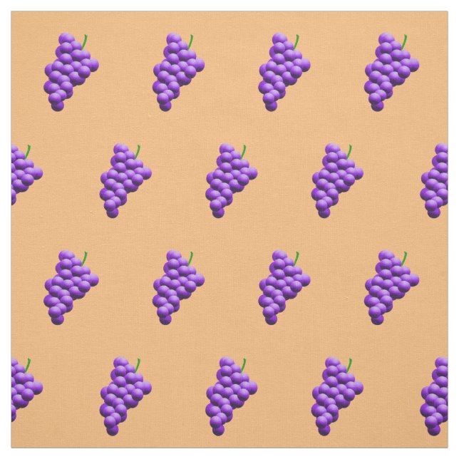 Tissu Modèle de raisins (Échantillon)