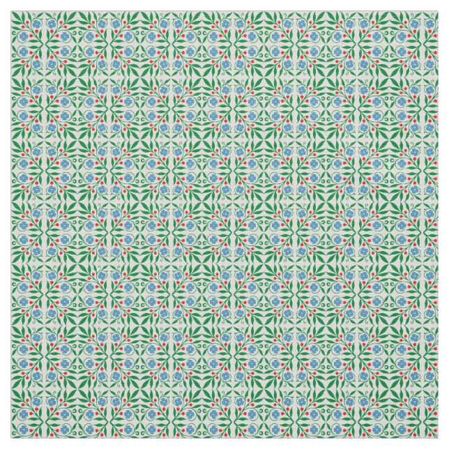 Tissu Modèle floral (Échantillon)