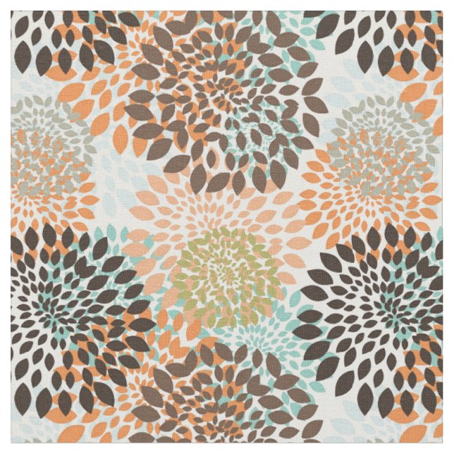 Tissu Modèle floral 9 (Fermer)