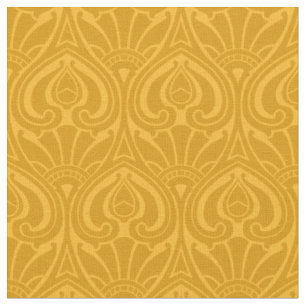 Tissu Modèle floral Art Nouveau vintage