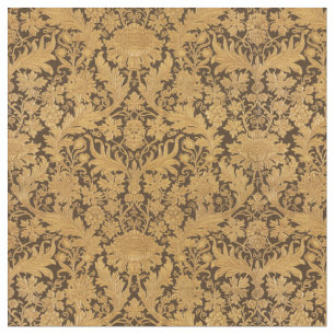 Tissu Modèle Floral en cuir vintage