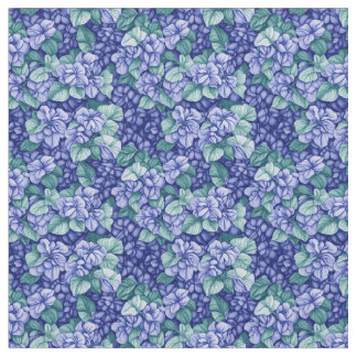 Tissu Modèle floral - Fleurs d'Hydrangea