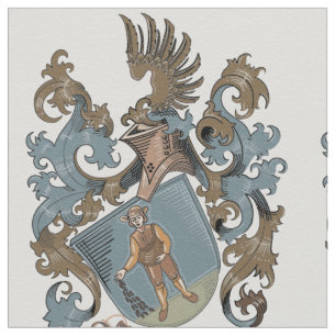 Tissu modelé par crête de famille de Baumann
