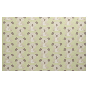 Tissu modelé par koala d'ASL je t'aime