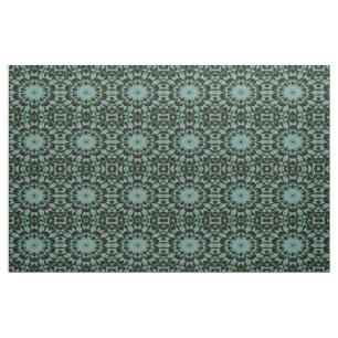 Tissu modelé par remous de bleu et de vert