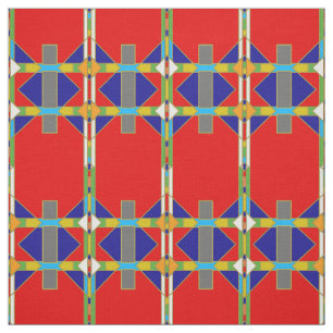 Tissu modelé par style de Natif américain