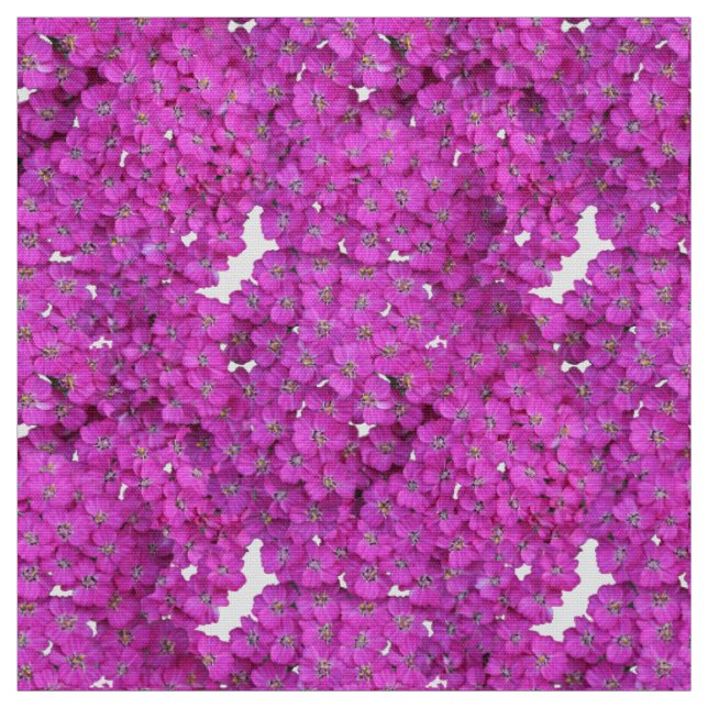 Tissu Modèle pourpre floral (Échantillon)