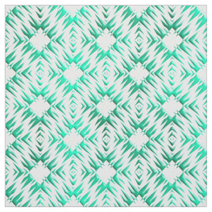 Tissu Modèle turquoise géométrique abstrait