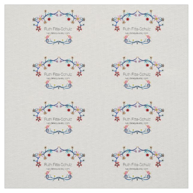 TISSU MODELES DE LOGO TEXTILE (Échantillon)