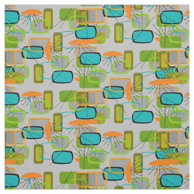 Tissu moderne 17 de conception de demi-lunes de la (Échantillon)