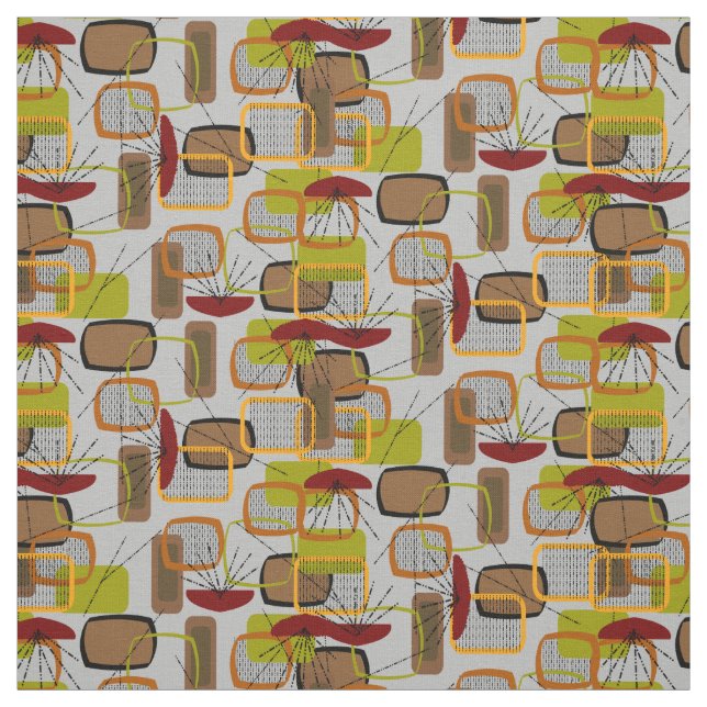 Tissu moderne 21 de conception de demi-lunes de la (Échantillon)