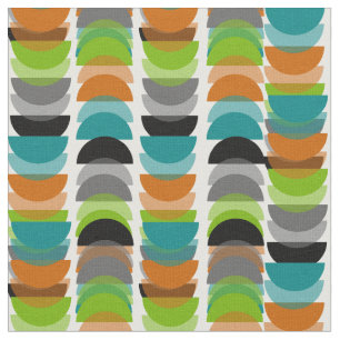 Tissu moderne 5 de conception de demi-lunes de la