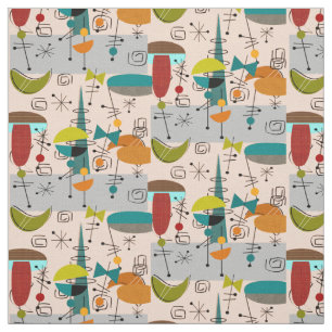 Tissu moderne 9 de conception de demi-lunes de la