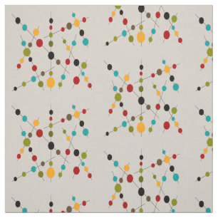 Tissu moderne de bulles et de bâtons de la moiti