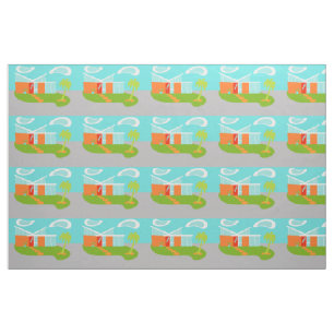 Tissu moderne de Chambre de bande dessinée de la