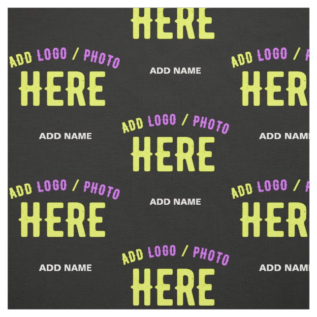 TISSU MODERNE ET MODERNE PERSONNALISABLE NOIR VÉRIFIÉ (Échantillon)