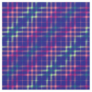 Tissu Moderne Plaid Unisex Muted Rainbow Pride Motif