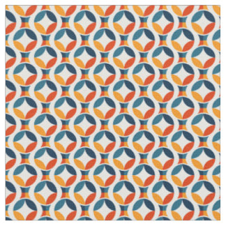 Tissu moderne rétro Vintage du milieu du siècle