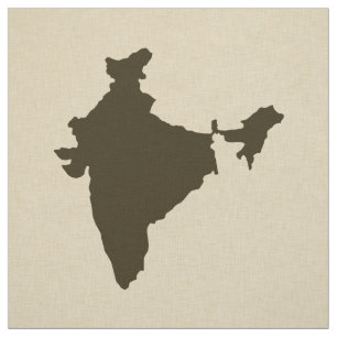 Tissu Modes Inde d'épice de chocolat