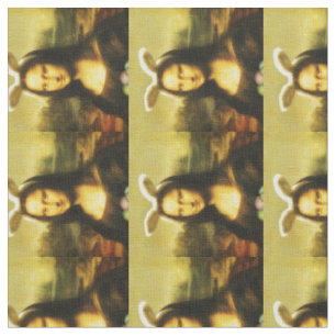 Tissu Mona Lisa Oreilles de Lapin de Pâques