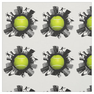 Tissu Monde frais de tennis