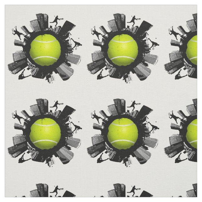 Tissu Monde frais de tennis (Échantillon)