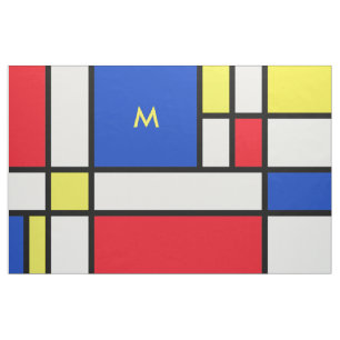 Tissu Mondrian a inspiré l'art abstrait de dessin