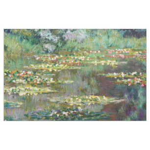 Tissu Monet Water Lilies (1904) Fine Art