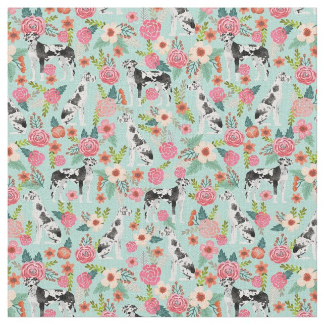 Tissu Monnaie vintage de Great Dane (Fermer)