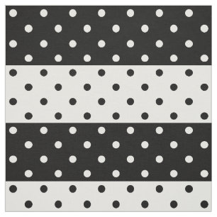Tissu monochrome de pois
