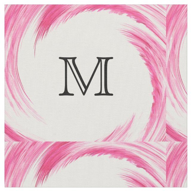 Tissu Monograme de Swirl (Fermer)