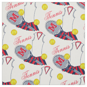 Tissu Monogramme de filles de tennis de Racquet et de ba