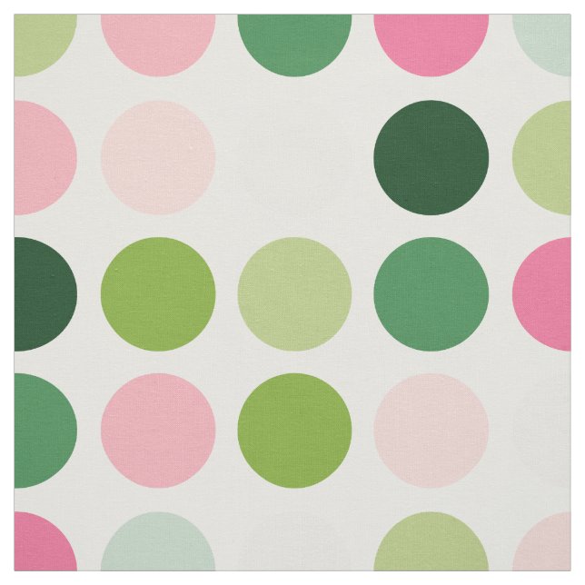 Tissu Monogramme moderne des motifs vert rose (Échantillon)