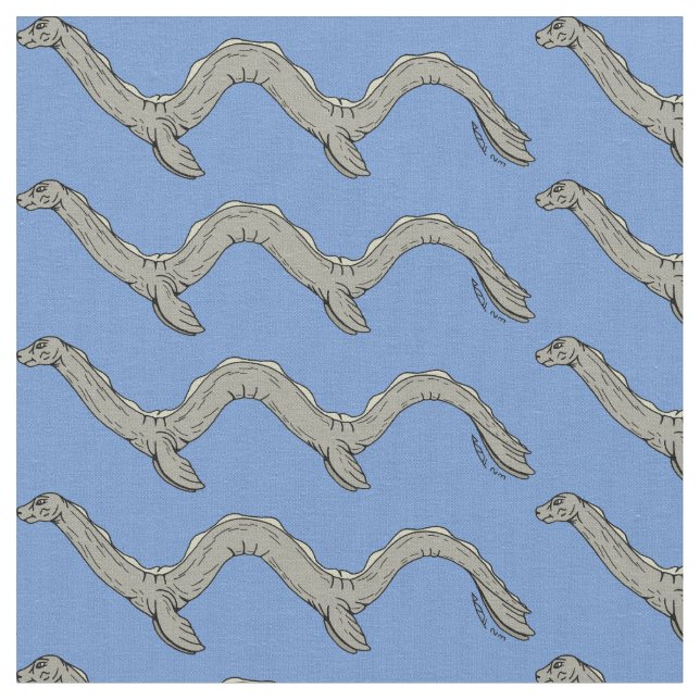 Tissu Monster du lac Canadien (Fermer)