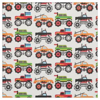 Tissu Monster Truck Fabric