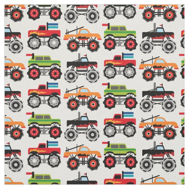 Tissu Monster Truck Fabric (Échantillon)