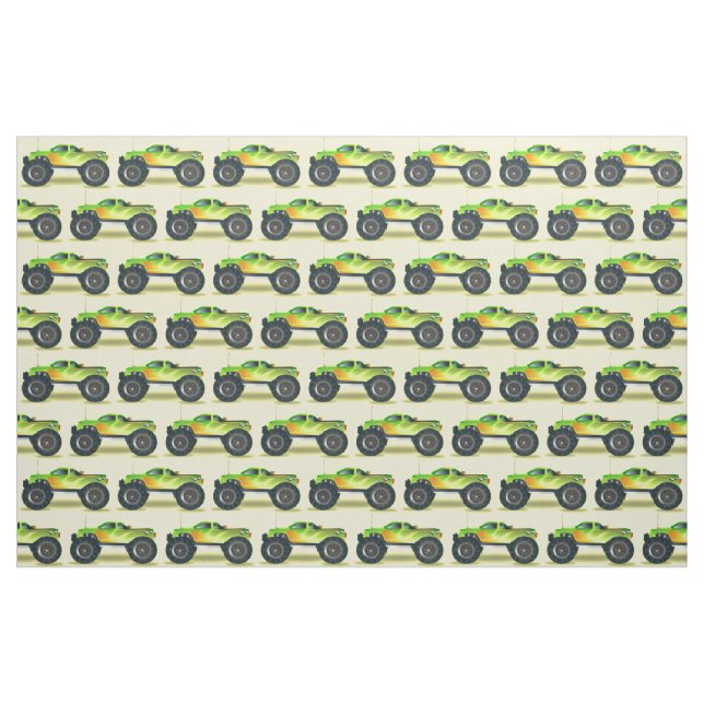Tissu Monster Truck Thunder_Cove (Fat Quarter)